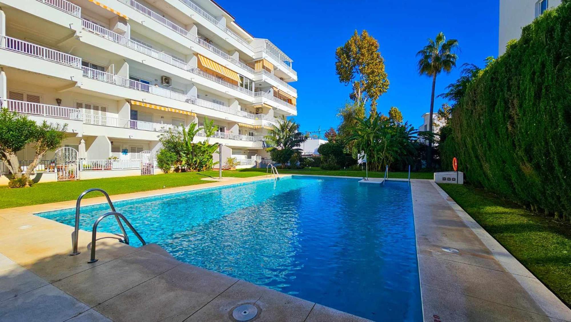 Puerto Banus 2Linea Playa,Piscina Y Parking Appartement Marbella Buitenkant foto