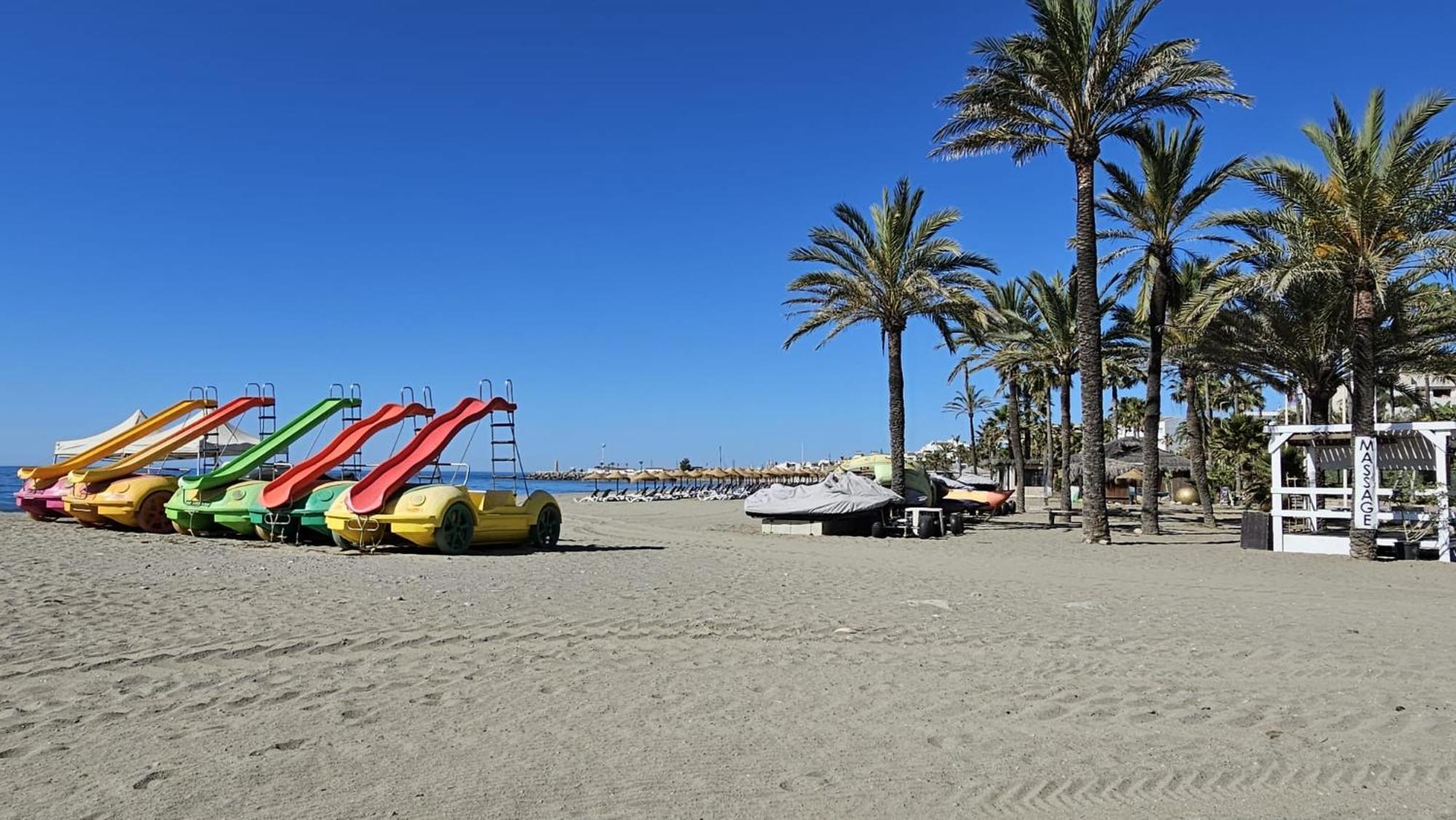 Puerto Banus 2Linea Playa,Piscina Y Parking Appartement Marbella Buitenkant foto