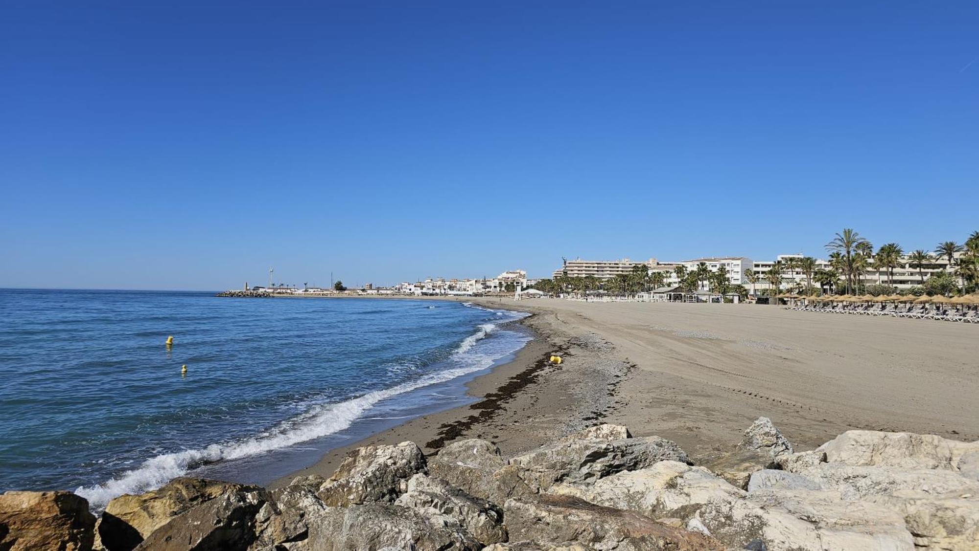 Puerto Banus 2Linea Playa,Piscina Y Parking Appartement Marbella Buitenkant foto